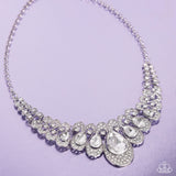 Paparazzi Jewelry Infinite Idol - White Necklace - Pure Elegance by Kym