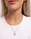 Paparazzi Jewelry Suave Simplicity - Purple Necklace - Pure Elegance by Kym