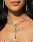 Paparazzi Jewelry Seashell Sonata - Silver Necklace - Pure Elegance by Kym