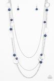 Paparazzi Accessories Beachside Babe Blue Necklace - Pure Elegance by Kym