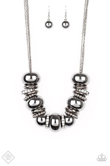 Paparazzi Accessories Paparazzi Only The Brave Black Necklace - Trend Blend Fashion Fix May 2020 - Pure Elegance by Kym