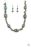 Paparazzi Accessories Gatherer Glamour Brass Necklace - Pure Elegance by Kym