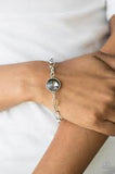 Paparazzi Accessories All A Glitter Silver Bracelet - Pure Elegance by Kym