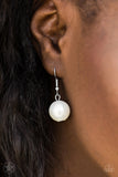 Paparazzi Jewelry Blockbuster - All The Trimmings - Ivory Necklace - Pure Elegance by Kym