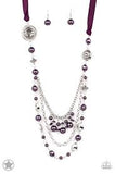Paparazzi Jewelry Blockbuster - All The Trimmings - Purple Necklace - Pure Elegance by Kym