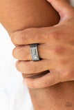 Paparazzi Jewelry Atlas - Men's Black Ring - Pure Elegance by Kym