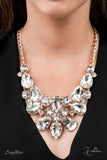 Paparazzi Jewelry Zi Collection 2021 The Bea Gold Necklace - Pure Elegance by Kym