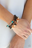 Paparazzi Jewelry Belonging In The Wild - Orange Bracelet - Pure Elegance by Kym