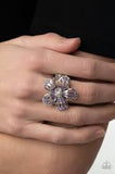 Paparazzi Jewelry Botanical Ballroom - Purple Ring - Pure Elegance by Kym