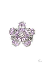 Paparazzi Jewelry Botanical Ballroom - Purple Ring - Pure Elegance by Kym