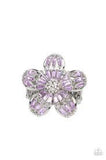Paparazzi Jewelry Botanical Ballroom - Purple Ring - Pure Elegance by Kym