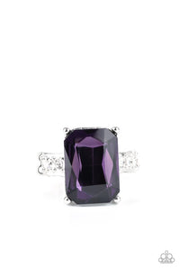 Paparazzi Jewelry Bring Down the Powerhouse - Purple Ring - Pure Elegance by Kym