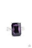 Paparazzi Jewelry Bring Down the Powerhouse - Purple Ring - Pure Elegance by Kym