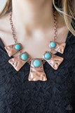 Paparazzi Accessories Cougar Copper Necklace - Pure Elegance by Kym