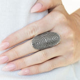 Paparazzi Jewelry Crop Circles - Silver Ring - Pure Elegance by Kym