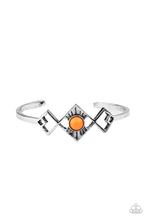 Paparazzi Accessories Dainty Deco Orange Bracelet - Pure Elegance by Kym