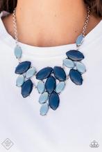 Paparazzi Jewelry Fashion Fix  Oct 2021 Glimpses of Malibu - Blue -Complete Trend Blend - Pure Elegance by Kym