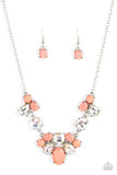 Paparazzi Jewelry Ethereal Romance - Orange Necklace - Pure Elegance by Kym