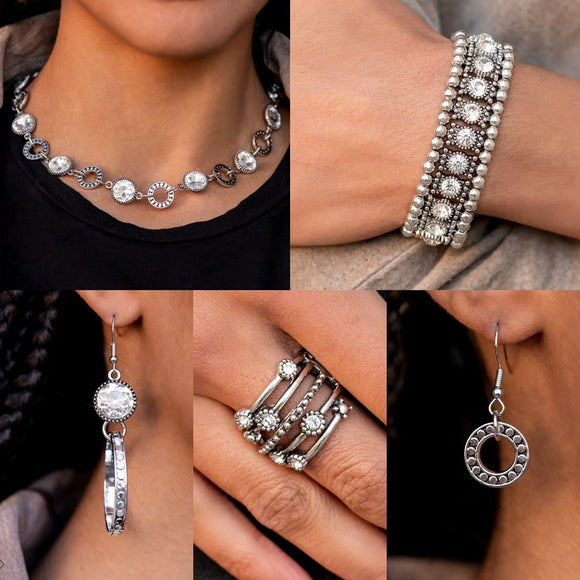 Paparazzi Jewelry Fashion Fix Dec 2021 – Magnificent Musings - Complete Trend Blend - Pure Elegance by Kym