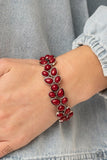 Paparazzi Jewelry Fashion Fix Jan 2021 Glimpses of Malibu - Red -Complete Trend Blend - Pure Elegance by Kym