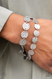 Paparazzi Accessories Fashion Fix  Feb 2021 Magnificent Musings Silver Complete Set - Pure Elegance by Kym