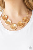 Paparazzi Accessories First Impressions Gold Necklace - Pure Elegance by Kym