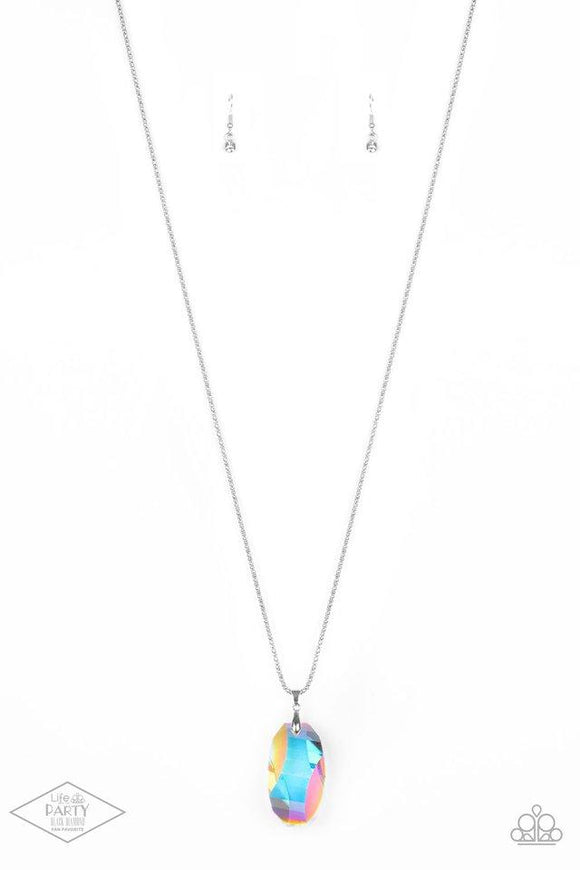 Paparazzi Jewelry Gemstone Grandeur - Multi Necklace - Pure Elegance by Kym