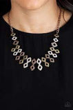Paparazzi Accessories Geocentric Multi Necklace - Pure Elegance by Kym