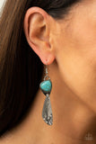 Paparazzi Accessories Fashion Fix  Mar 2021 Simply Santa Fe Blue Complete Set - Pure Elegance by Kym