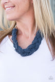 Paparazzi Jewelry Great Outback - Blue Necklace - Pure Elegance by Kym