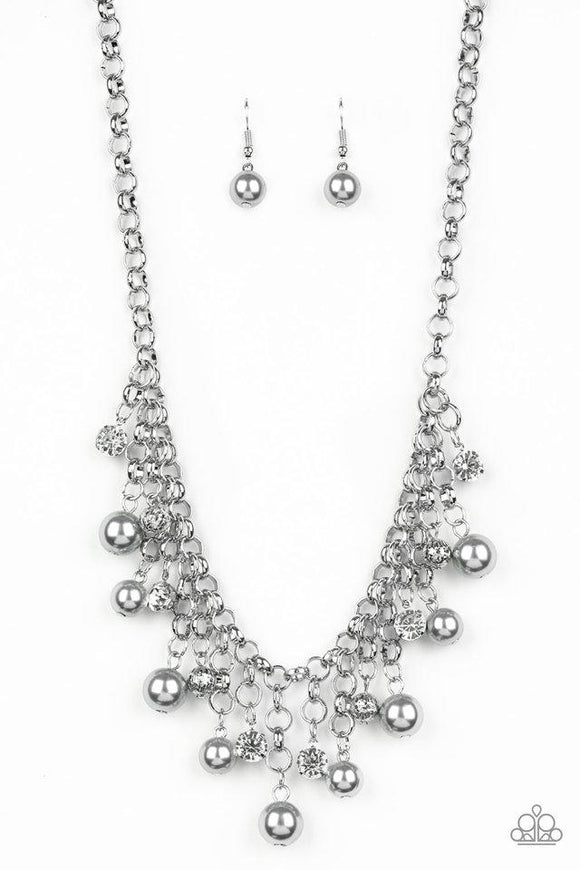 Paparazzi Jewelry Heir-headed - Silver Necklace - Pure Elegance by Kym