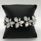 Paparazzi Accessories Ice Garden White Bracelet - Pure Elegance by Kym