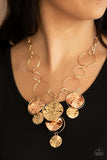 Paparazzi Jewelry Learn The Hardware Way - Gold Necklace - Pure Elegance by Kym