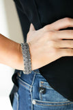 Paparazzi Accessories Modern Magnificence Silver Bracelet - Pure Elegance by Kym