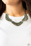 Paparazzi Accessories Naturally Native Green Necklace - Pure Elegance by Kym