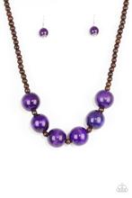 Paparazzi Accessories Oh My Miami - Purple Necklace - Pure Elegance by Kym