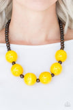 Paparazzi Jewelry Oh My Miami - Yellow Necklace - Pure Elegance by Kym