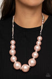 Paparazzi Jewelry Pearly Prosperity - Pink Necklace - Pure Elegance by Kym
