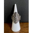 Paparazzi Jewelry Plead GLITZY - Black Ring - Pure Elegance by Kym