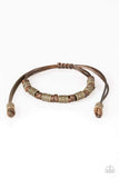 Paparazzi Accessories Port of Call Brown Bracelet - Pure Elegance by Kym