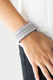 Paparazzi Accessories Rebel Radiance Purple Bracelet - Pure Elegance by Kym