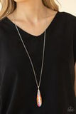 Paparazzi Jewelry Rival-Worthy Refinement - Orange Necklace - Pure Elegance by Kym