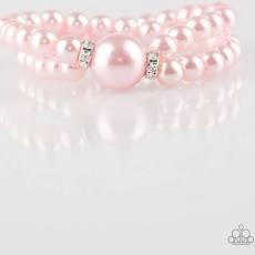 Paparazzi Accessories Romantic Redux Pink Bracelet - Pure Elegance by Kym