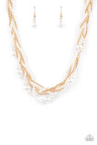 Paparazzi Jewelry Royal Reminiscence - Gold Necklace - Pure Elegance by Kym