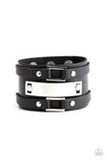 Paparazzi Jewelry Rural Ranger - Black Urban Bracelet - Pure Elegance by Kym