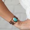 Paparazzi Accessories Sahara Seasons Copper Bracelet - Pure Elegance by Kym