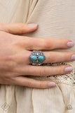 Paparazzi Accessories Fashion Fix  Feb 2021 Simply Santa Fe Blue Complete Set - Pure Elegance by Kym