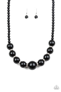 Paparazzi Accessories SoHo Socialite - Black Necklace - Pure Elegance by Kym