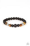 Paparazzi Accessories Strength Brown Urban Bracelet - Pure Elegance by Kym