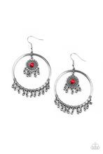 Paparazzi Accessories Sunny Equinox - Red Earrings - Pure Elegance by Kym